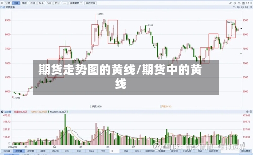 期货走势图的黄线/期货中的黄线