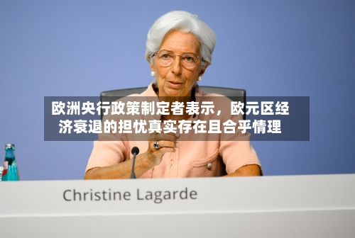 欧洲央行政策制定者表示，欧元区经济衰退的担忧真实存在且合乎情理-第2张图片
