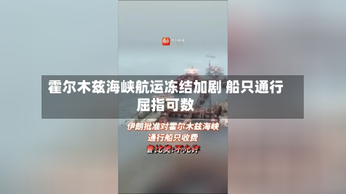 霍尔木兹海峡航运冻结加剧 船只通行屈指可数