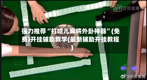 强力推荐“打哈儿麻将外卦神器	”(免费)开挂辅助教学(最新辅助开挂教程)-第2张图片