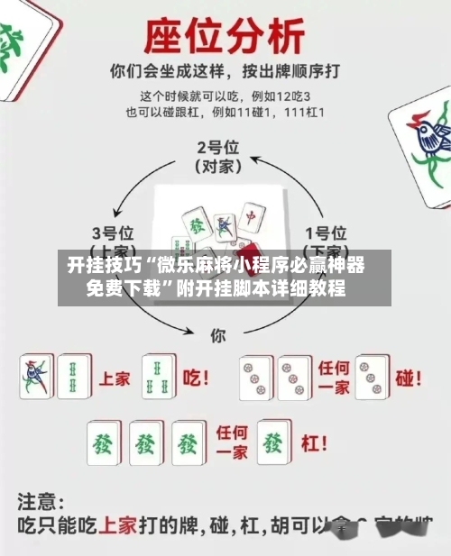 开挂技巧“微乐麻将小程序必赢神器免费下载”附开挂脚本详细教程-第2张图片