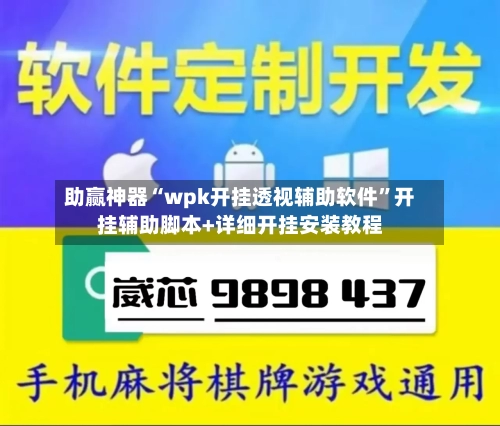 助赢神器“wpk开挂透视辅助软件”开挂辅助脚本+详细开挂安装教程