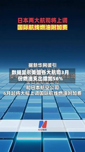 数据显示美国各大航司3月份燃油支出增加56%-第2张图片