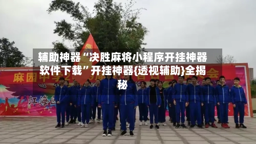 辅助神器“决胜麻将小程序开挂神器软件下载”开挂神器{透视辅助}全揭秘-第2张图片