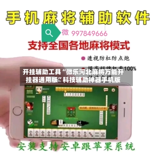 开挂辅助工具“微乐河北麻将万能开挂器通用版”科技辅助神器手机版-第2张图片