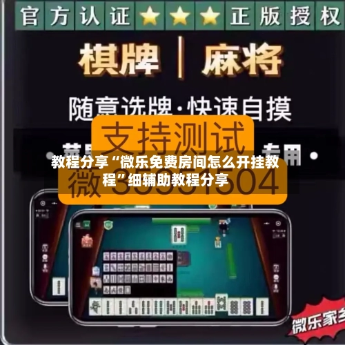 教程分享“微乐免费房间怎么开挂教程”细辅助教程分享-第2张图片