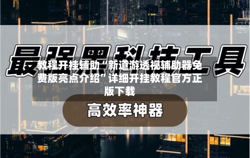 教程开挂辅助“新道游透视辅助器免费版亮点介绍”详细开挂教程官方正版下载-第2张图片