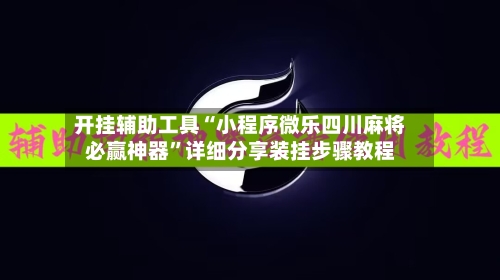 开挂辅助工具“小程序微乐四川麻将必赢神器”详细分享装挂步骤教程-第2张图片