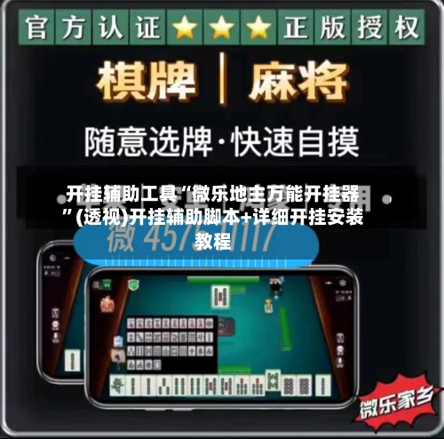 开挂辅助工具“微乐地主万能开挂器	”(透视)开挂辅助脚本+详细开挂安装教程-第2张图片