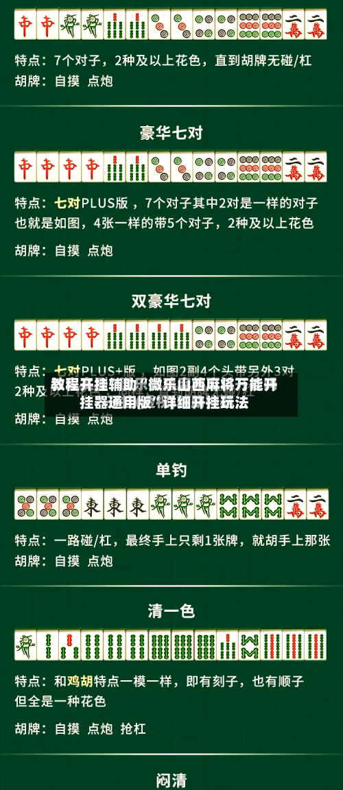 教程开挂辅助“微乐山西麻将万能开挂器通用版	”详细开挂玩法-第2张图片