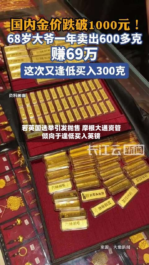 若英国选举引发抛售 摩根大通资管倾向于逢低买入英镑-第2张图片