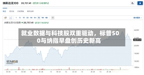 就业数据与科技股双重驱动，标普500与纳指早盘创历史新高-第2张图片