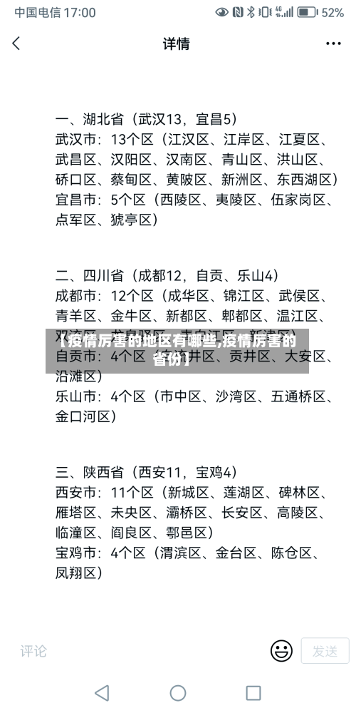【疫情厉害的地区有哪些,疫情厉害的省份】