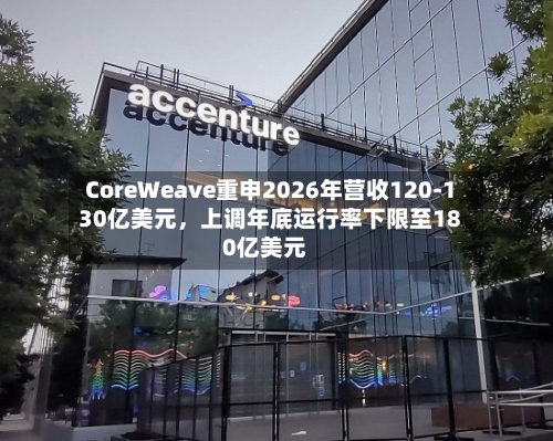 CoreWeave重申2026年营收120-130亿美元，上调年底运行率下限至180亿美元-第2张图片