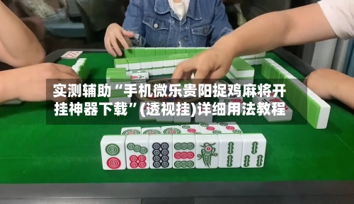 实测辅助“手机微乐贵阳捉鸡麻将开挂神器下载”(透视挂)详细用法教程-第2张图片