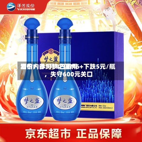 酒价内参5月9日费用发布：洋河梦之蓝M6+下跌5元/瓶	，失守600元关口-第2张图片