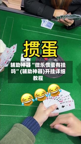 辅助神器“微乐惯蛋有挂吗”(辅助神器)开挂详细教程-第2张图片