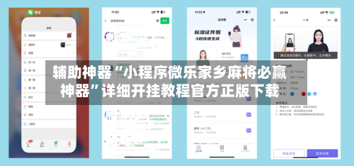辅助神器“小程序微乐家乡麻将必赢神器”详细开挂教程官方正版下载-第2张图片