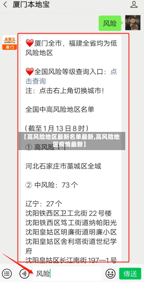 【高风险地区最新名单最新,高风险地区疫情最新】-第2张图片