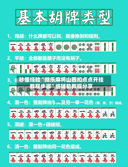 秒懂经验“微乐麻将山西扣点点开挂教程步骤	”细辅助教程分享-第2张图片