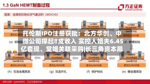 托伦斯IPO注册获批：北方华创、中微公司撑起8成收入 实控人姐夫6.45亿套现、堂姐关联采购|长三角资本局-第2张图片