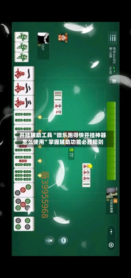开挂辅助工具“微乐跑得快开挂神器怎么使用”掌握辅助功能必胜规则