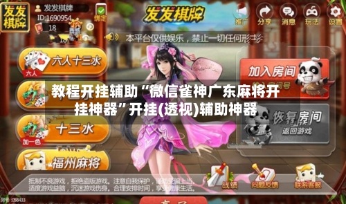 教程开挂辅助“微信雀神广东麻将开挂神器	”开挂(透视)辅助神器-第2张图片