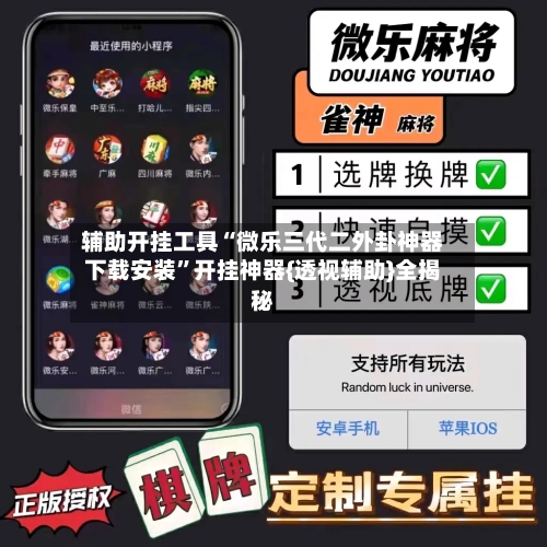 辅助开挂工具“微乐三代二外卦神器下载安装”开挂神器{透视辅助}全揭秘-第3张图片