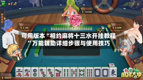可用版本“相约麻将十三水开挂教程”万能辅助详细步骤与使用技巧-第3张图片