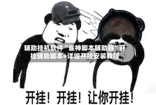 辅助挂机软件“雀神脚本辅助器”开挂辅助脚本+详细开挂安装教程