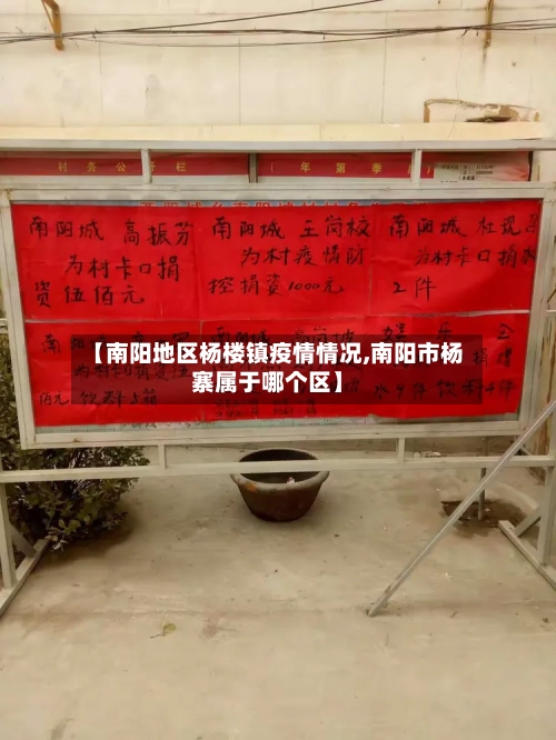 【南阳地区杨楼镇疫情情况,南阳市杨寨属于哪个区】-第2张图片