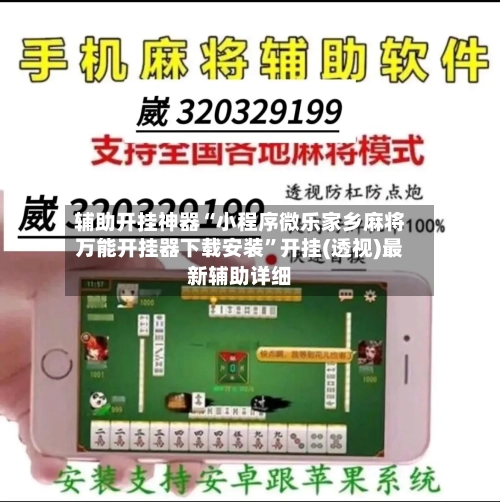 辅助开挂神器“小程序微乐家乡麻将万能开挂器下载安装	”开挂(透视)最新辅助详细-第2张图片