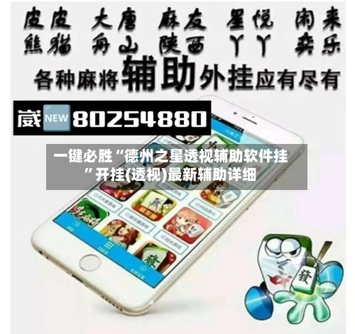 一键必胜“德州之星透视辅助软件挂”开挂(透视)最新辅助详细-第3张图片