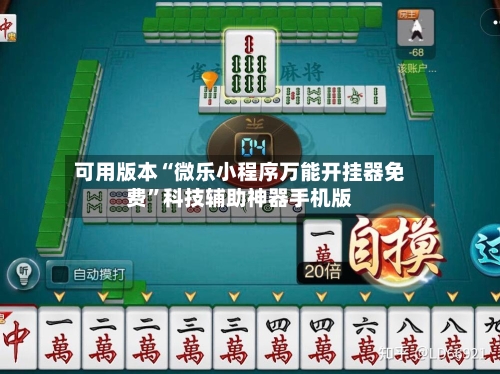 可用版本“微乐小程序万能开挂器免费”科技辅助神器手机版-第2张图片