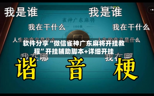 软件分享“微信雀神广东麻将开挂教程”开挂辅助脚本+详细开挂-第2张图片