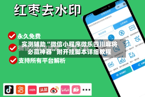 实测辅助“微信小程序微乐四川麻将必赢神器”附开挂脚本详细教程-第2张图片