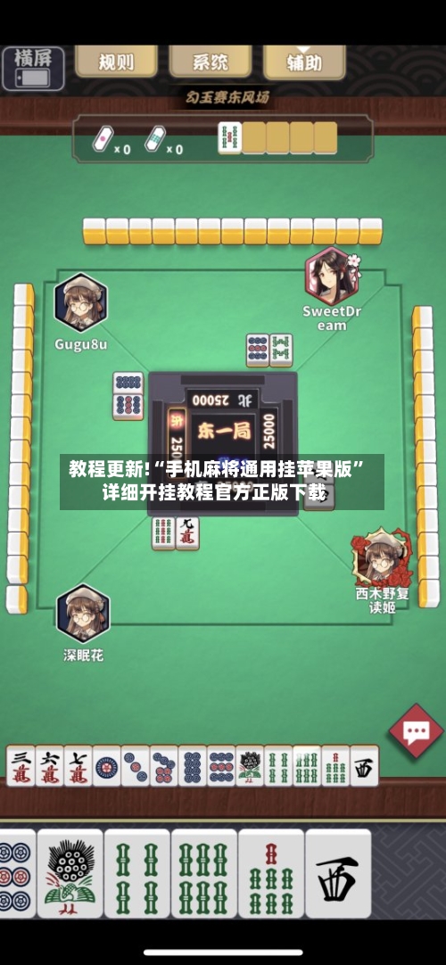 教程更新!“手机麻将通用挂苹果版”详细开挂教程官方正版下载-第3张图片