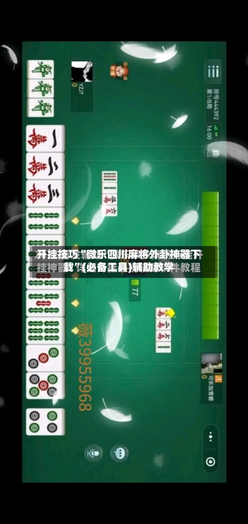 开挂技巧“微乐四川麻将外卦神器下载”(必备工具)辅助教学-第3张图片
