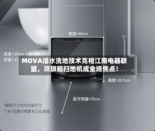MOVA活水洗地技术亮相江南电器联盟，双旗舰扫地机成全场焦点！-第2张图片