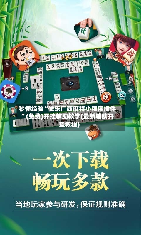 秒懂经验“微乐广西麻将小程序插件”(免费)开挂辅助教学(最新辅助开挂教程)-第2张图片