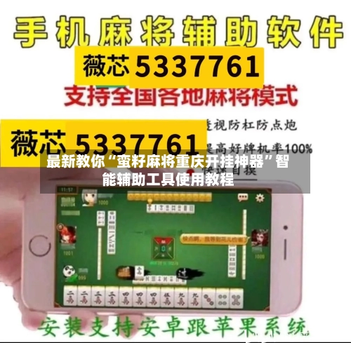 最新教你“蛮籽麻将重庆开挂神器	”智能辅助工具使用教程-第2张图片