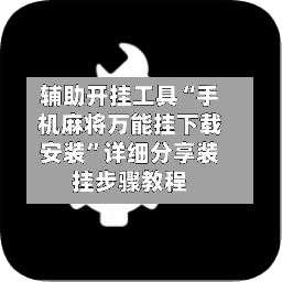 辅助开挂工具“手机麻将万能挂下载安装	”详细分享装挂步骤教程-第2张图片