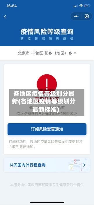 各地区疫情等级划分最新(各地区疫情等级划分最新标准)-第2张图片