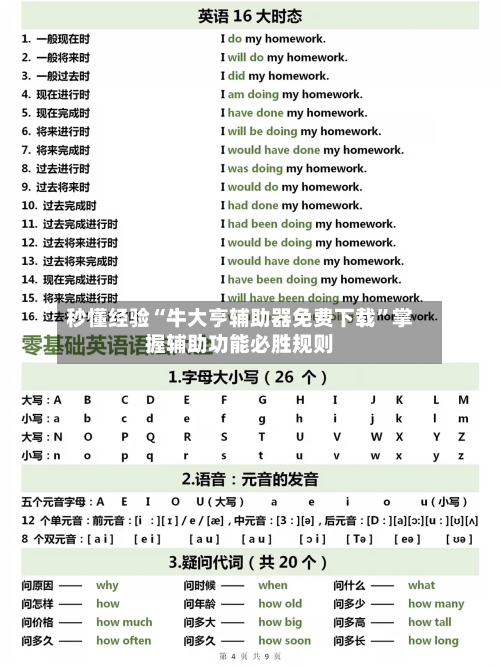秒懂经验“牛大亨辅助器免费下载”掌握辅助功能必胜规则-第2张图片