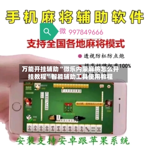 万能开挂辅助“微乐内蒙麻将怎么开挂教程	”智能辅助工具使用教程-第3张图片