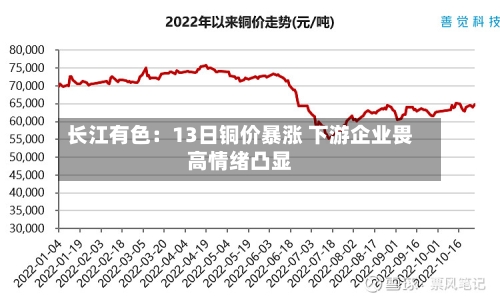 长江有色：13日铜价暴涨 下游企业畏高情绪凸显