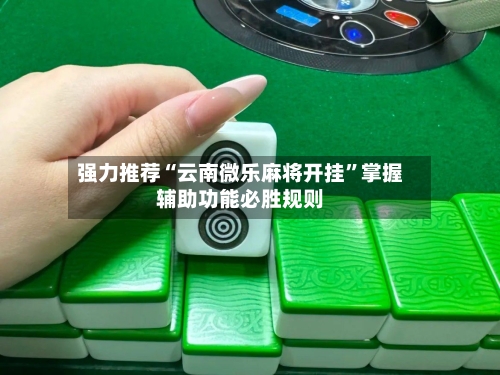 强力推荐“云南微乐麻将开挂”掌握辅助功能必胜规则
