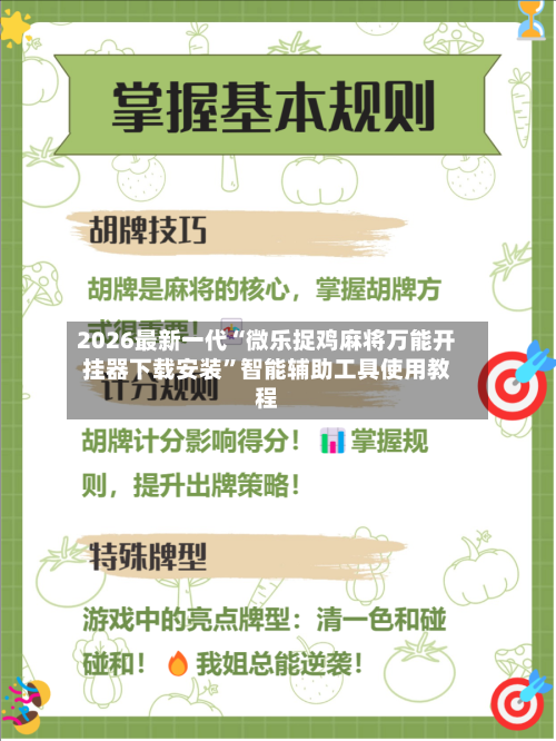 2026最新一代“微乐捉鸡麻将万能开挂器下载安装”智能辅助工具使用教程
