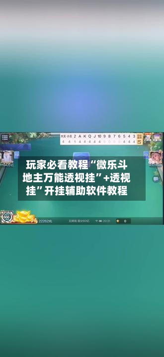 玩家必看教程“微乐斗地主万能透视挂	”+透视挂”开挂辅助软件教程-第2张图片