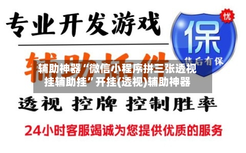 辅助神器“微信小程序拼三张透视挂辅助挂”开挂(透视)辅助神器